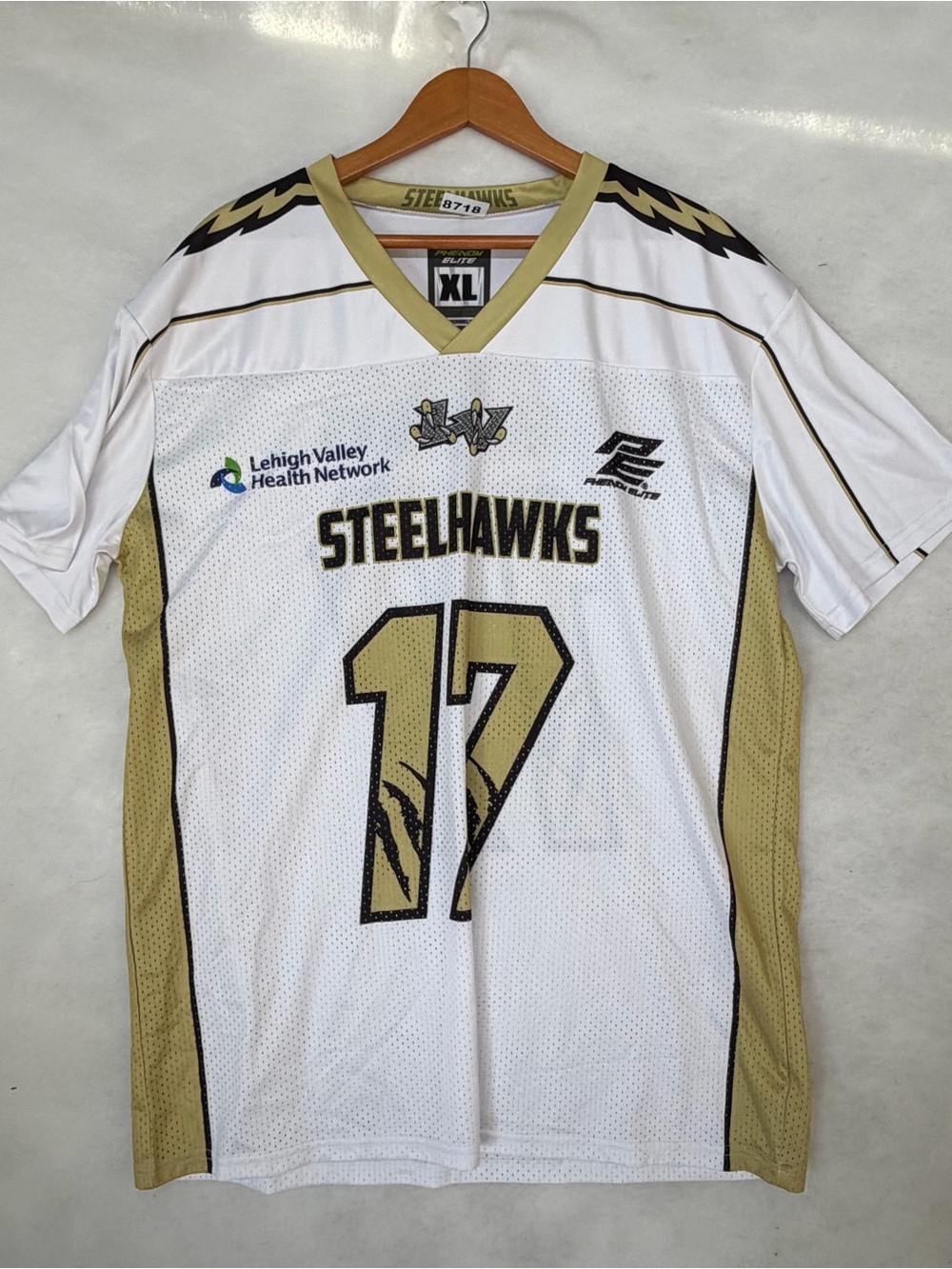 Lehigh Valley Steelhawks SGA Football Jersey XL 8718